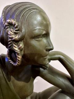 Armand Godard Art Deco statue by Armand Godard Dianas Triumph A Pantheon of Power  - 3827634