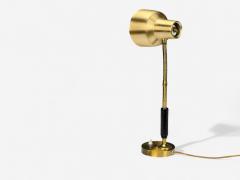 Armaturhantverk Tibro Brass Adjustable Desk Lamp Sweden 1960s - 4311185