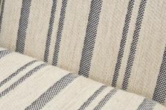 Armchair Upholstered in Striped Fabric Europe 1930s - 4431104