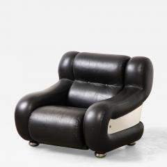 Armchair in the Manner of Adriano Piazzesi Italy c 1970 - 3601795