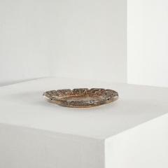 Armogr s Belgian Zodiac Studio Pottery Dish in Dark Brown Tones 1960s - 4609099