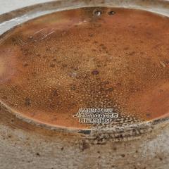 Armogr s Belgian Zodiac Studio Pottery Dish in Dark Brown Tones 1960s - 4609102