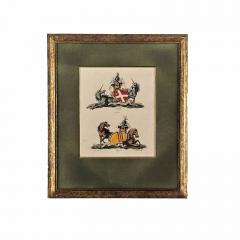Armorial Print England 19th century - 3699379