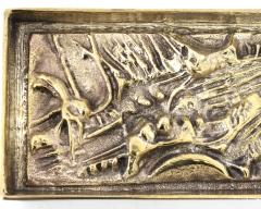Arnaldo Pomodoro Arnoldo Pomodoro Cast Sculptural Bronze Box Sculpture - 4150784