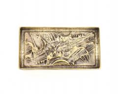 Arnaldo Pomodoro Arnoldo Pomodoro Cast Sculptural Bronze Box Sculpture - 4150793