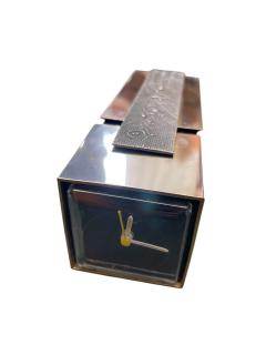 Arnaldo Pomodoro Nice clock and box attributed to Arnaldo Pomodoro - 4419882