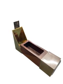 Arnaldo Pomodoro Nice clock and box attributed to Arnaldo Pomodoro - 4419884