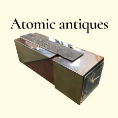 Arnaldo Pomodoro Nice clock and box attributed to Arnaldo Pomodoro - 4419886