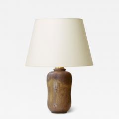 Arne Bang Naturalistic gourd table lamp by Arne Bang - 1036565