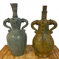 Arne Bang Rare Arne Bang stoneware pair flasks 1940s - 4460855