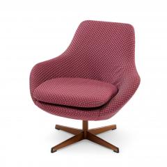 Arne Dahl n Dahl ns Dalum Mid Century Swedish Teak Swivel Chairs Pair - 4319743
