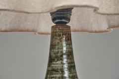 Arne Finne Nielsen Pair of Model 3076 2 Glazed Table Lamps by Arne Nielsen Denmark ca 1960s - 4785090