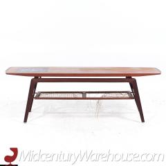 Arne Hovmand Olsen Arne Hovmand Olsen Mid Century Danish Teak and Mosaic Coffee Table - 3683969