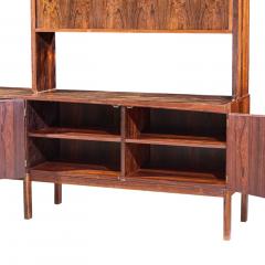 Arne Hovmand Olsen Arne Hovmand Olsen for Mogens Kold M belfabrik Danish Rosewood Credenza Hutch - 4636490