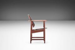 Arne Hovmand Olsen Captains Chair in Teak by Arne Hovmand Olsen for Onsild M belfabrik - 2613208