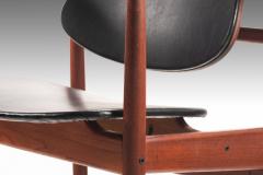 Arne Hovmand Olsen Captains Chair in Teak by Arne Hovmand Olsen for Onsild M belfabrik - 2613211