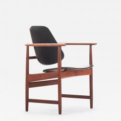 Arne Hovmand Olsen Captains Chair in Teak by Arne Hovmand Olsen for Onsild M belfabrik - 2615849