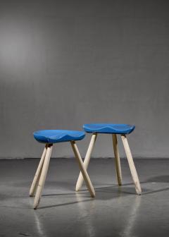 Arne Hovmand Olsen Pair of Arne Hovmand Olsen tripod stools - 4224034