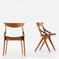 Arne Hovmand Olsen Set of Six Dining Chairs Model 210 by Arne Hovmand Olsen 1957 - 4444189