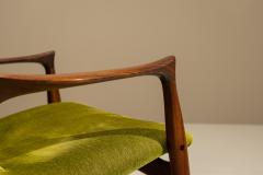Arne Hovmand Olsen Set of Two Lounge Chairs by Arne Hovmand Olsen Denmark 1960s - 4570543