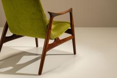 Arne Hovmand Olsen Set of Two Lounge Chairs by Arne Hovmand Olsen Denmark 1960s - 4570544