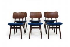 Arne Hovmand Olsen Six Arne Hovmand Olsen Walnut and Teak Dining Chairs 30 available - 2950910