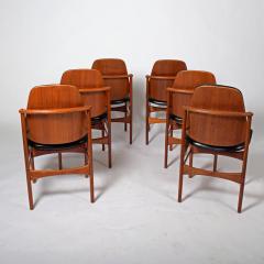 Arne Hovmand Olsen Teak six dining chairs Arne Hovman Olsen - 1268538