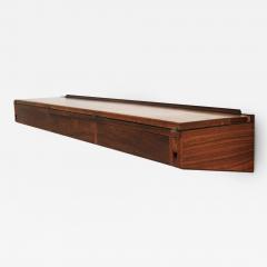 Arne Hovmand Olsen Wall Mounted Rosewood Desk ca 1955 - 2895903