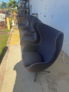 Arne Jacobsen 4 Arne Jacobesen Egg Chairs - 4744084