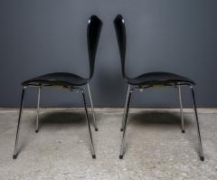 Arne Jacobsen Arne Jacobsen Black Series 7 Chair Fritz Hansen Denmark - 2288634