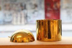 Arne Jacobsen Arne Jacobsen Large Cylinda line Brass Ashtray