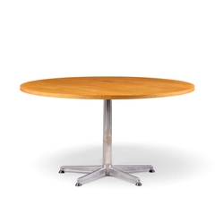 Arne Jacobsen Arne Jacobsen Style Mid Century Teak Top Dining Table - 4747185