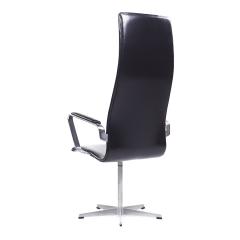 Arne Jacobsen Arne Jacobsen for Fritz Hansen Oxford Mid Century Highback Swivel Chair - 3839765