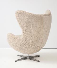 Arne Jacobsen Arne Jacobson Vintage Egg Chair in Shearling for Fritz Hansen - 3936676