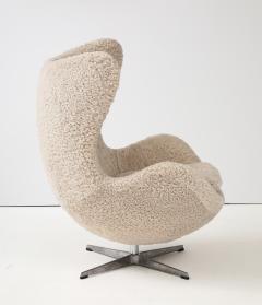 Arne Jacobsen Arne Jacobson Vintage Egg Chair in Shearling for Fritz Hansen - 3936680