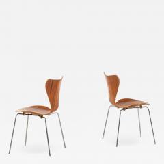 Arne Jacobsen Dining Chairs Model 3107 Produced by Fritz Hansen - 1894297
