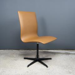 Arne Jacobsen Early Arne Jacobsen Oxford Chair in Cognac Leather Fritz Hansen c1970 - 2141768