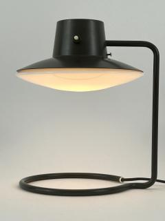 Arne Jacobsen Early Dark Brown Oxford Table Lamp by Arne Jacobsen for Louis Poulsen 1960s - 4591325