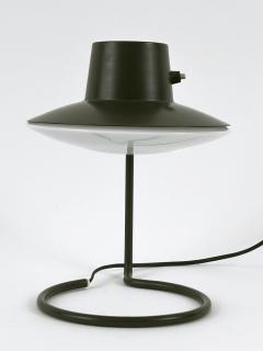 Arne Jacobsen Early Dark Brown Oxford Table Lamp by Arne Jacobsen for Louis Poulsen 1960s - 4591329