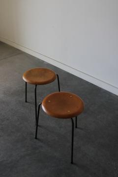 Arne Jacobsen Early Tripod Dot Stools by Arne Jacobsen for Fritz Hansen - 4696273