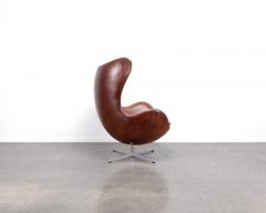 Arne Jacobsen Egg Chair Brown by Arne Jacobsen for Fritz Hansen - 451427