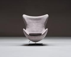 Arne Jacobsen Egg Chair by Arne Jacobsen with New Wool Mosu Velvet Upholstery - 4759800