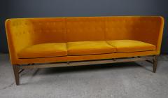 Arne Jacobsen Jacobsen Lassen Mayor Sofa in Amber Velvet 1939 Design - 2222369