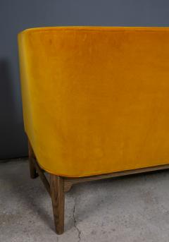Arne Jacobsen Jacobsen Lassen Mayor Sofa in Amber Velvet 1939 Design - 2223708