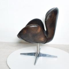 Arne Jacobsen Mid Century Modern Lounge Swivel Chair Style Swan