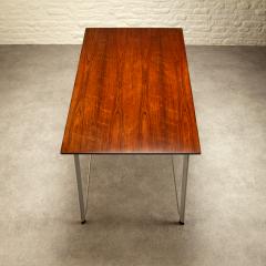 Arne Jacobsen Model 3605 Desk in Rosewood by Arne Jacobsen for Fritz Hansen Denmark 1960s - 2827857