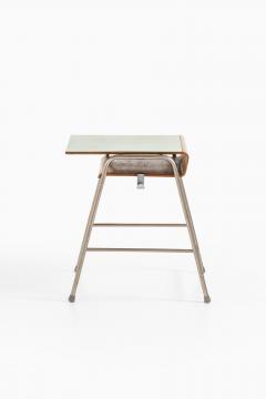 Arne Jacobsen Munkegaard School Desk Produced by Fritz Hansen - 1988276