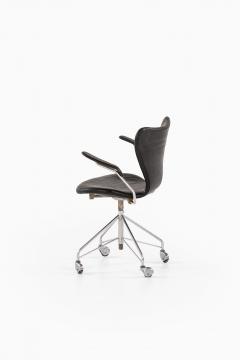 Arne Jacobsen Office Chair Model 3117 Produced by Fritz Hansen - 1958026