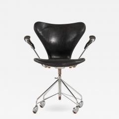 Arne Jacobsen Office Chair Model 3117 Produced by Fritz Hansen - 1960275