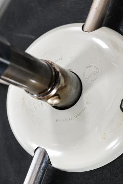 Arne Jacobsen Office Chair in Leather Steel and Rosewood by Arne Jacobsen 1967 - 4523120